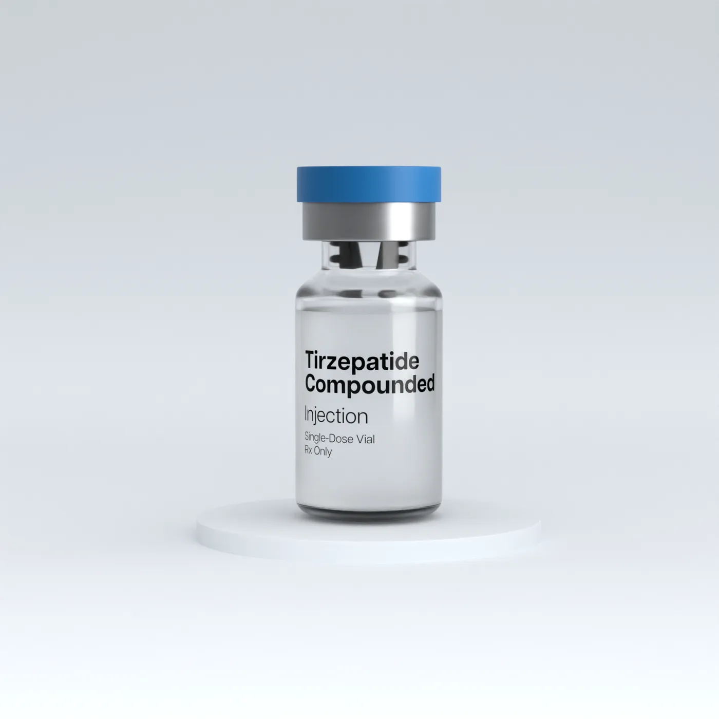 Compounded Tirzepatide — product render